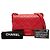 Chanel Mini Quadrato Rosso Caviar Incognito Flap - vista 8
