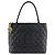 Borsa Medallion in Caviar Nero di Chanel