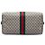 Borsa da viaggio Gucci Ophidia in GG Supreme beige medio con web - vista 3