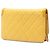 Wallet On Chain Cartera Chanel en Caviar Amarillo CC Filigrana con Cadena - vista 2