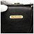 Borsa a secchiello in pelle nera Burberry Nero - vista 5