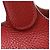 Hermès Picotin Lock 26 in Pelle Clemence Rossa Rosso Bordò - vista 13