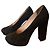 Décolleté Miu Miu in pelle scamosciata nera Nero