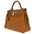 Hermès Hermes Kelly Brown Togo with Palladium Hardware 32 Marrone - vista 3