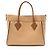 Louis Vuitton Mahina Kalbsleder On My Side MM Tote Braun - Ansicht 3