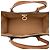 Louis Vuitton Mahina Kalbsleder On My Side MM Tote Braun - Ansicht 6