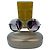 Gucci Runde Rahmen Sylvie Web Sonnenbrille GG0105S Golden Metallisch - Ansicht 4