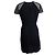 Schwarz paneliertes Spitzenkleid von Burberry - Ansicht 4