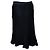 Falda envolvente de lana negra Isabel Marant Negro - vista 2