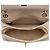 Gabrielle Chanel Chevron Kalbsleder Chic Kleine Handtasche Braun Beige - Ansicht 7