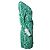 Diane Von Furstenberg, Vestido envolvente en verde y blanco Multicolor - vista 4