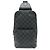 Borsa a tracolla Avenue Damier Graphite Louis Vuitton Nero