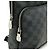 Borsa a tracolla Avenue Damier Graphite Louis Vuitton Nero - vista 8