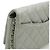 Borsa a catena in pelle Matelassé Coco Mark di Chanel Argento Metallico - vista 4