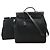Borsa in pelle Toile Officier GM 2WAY di Hermès Nero
