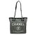 Borsa Deauville in tela e pelle Chanel Grigio