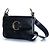Chloé, borsa in pelle C nera Nero