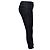 Chanel, schwarze Jeans mit floralem Laserschnittdruck - Ansicht 3