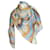 Jacquemus, Sciarpa quadrata in seta e cotone multicolore  - vista 1