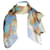 Jacquemus, Sciarpa quadrata in seta e cotone multicolore  - vista 2
