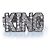 Anel KING de prata com strass da Dolce & Gabbana Metálico - vista 2