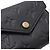 Portafoglio Victorine Monogram Empreinte Louis Vuitton Nero - vista 4