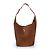 Saint Laurent, Le 5 A 7 hobo in cognac suede Brown