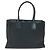Gucci GG Canvas Leder Tote-Handtasche Schwarz - Ansicht 2