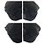 Bolsa Gucci Bamboo 2way em nylon/couro Preto - vista 3