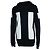 Autre Marque 11 Boris Bidjan, gestreifter schwarzer Hoodie Mehrfarben