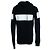 Autre Marque 11 Boris Bidjan, gestreifter schwarzer Hoodie Mehrfarben - Ansicht 3