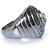Silberner Ring 1984 mit Stein von Dolce & Gabbana Metallisch - Ansicht 5