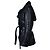 Schwarze gesteppte Lederjacke von Chanel 2006 - Ansicht 2