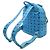 MCM Zaino Dual Stark PVC/Leather Blu - vista 2