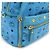 MCM Zaino Dual Stark PVC/Leather Blu - vista 7