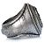 Maison Martin Margiela Maison Margiela, anillo de plata y oro Metálico - vista 3