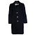 Abrigo de lana y cachemira Samborne de Burberry Negro