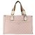 Gucci Web Handle Buckle Tote aus GG Canvas und Leder Medium Pink - Ansicht 2