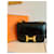 Borsa a tracolla Hermès Constance in pelle nera Nero - vista 2