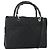 Gucci Vintage Bamboo Handle Tote GG Canvas Medium Schwarz