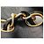 Chanel Double Chain Flap Bag Quilted Leather Medium Black - view 5