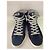 Golden Goose Slide Sneakers Alte Blu Navy e Viola - vista 5
