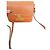 Céline Borsa Celine Triomphe Pelle Caramello Marrone - vista 2