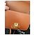 Céline Borsa Celine Triomphe Pelle Caramello Marrone - vista 6