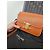 Céline Borsa Celine Triomphe Pelle Caramello Marrone - vista 7