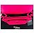 Borsa Versus Versace in pelle rosa fluorescente Fuschia - vista 6