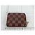Porta-moedas Zippy com cadeado Louis Vuitton em python impresso Monogram Marrom - vista 2