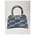 Hourglass Balenciaga clessidra xs Blu chiaro - vista 5
