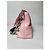 Borsa Balenciaga Downtown Chain in pelle di vitello rosa - vista 5