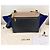 Bolso Céline Trapeze Tricolor Grande Cuero Negro Azul Taupe Gris pardo - vista 10
